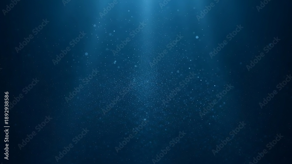 Fototapeta premium A mesmerizing view of a starry night sky with beams of light piercing through