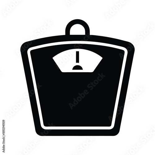 weight scale icon vector illustration