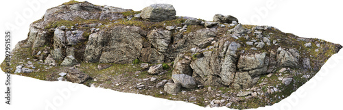 Rocky Cliff with Moss – Natural Terrain Photogrammetry
