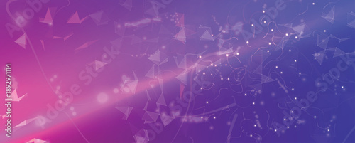 Futuristic genome, DNA strands, connected neural web, science wallpaper