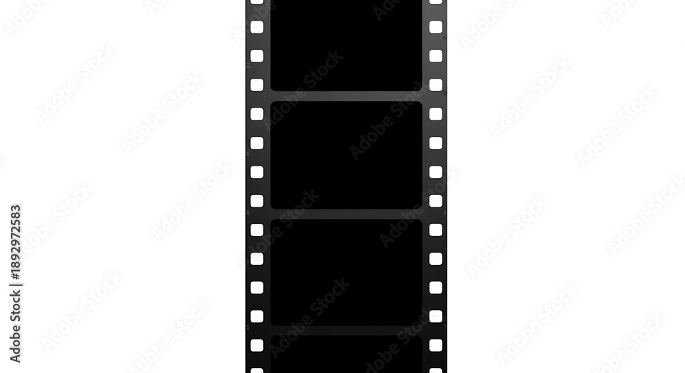Obraz premium Film strip black and white
