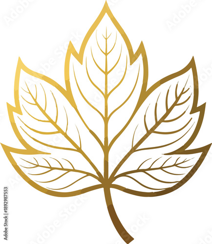 Eco leaves logo icon design template elements
