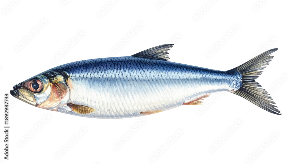 Obraz premium Fish isolated on transparent background, high-quality PNG with realistic details and natural colors, perfect for seafood designs, aquatic themes, education, and nature visuals.