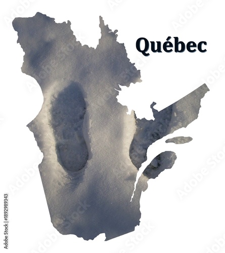 Le Québec sous la neige