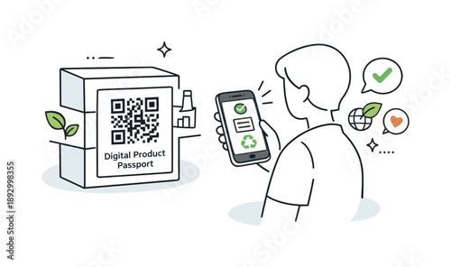 Scan for Product Info. Minimal TV setup. A television screen with a remote nearby suggests simple control and everyday use. The scene conveys comfort, routine,