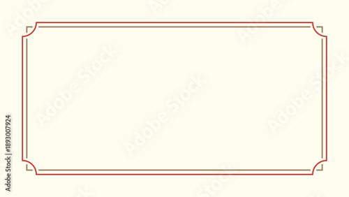 和風のフレームデザイン