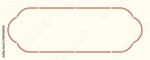和風のフレームデザイン