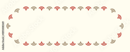 和風のフレームデザイン