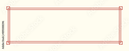 和風のフレームデザイン