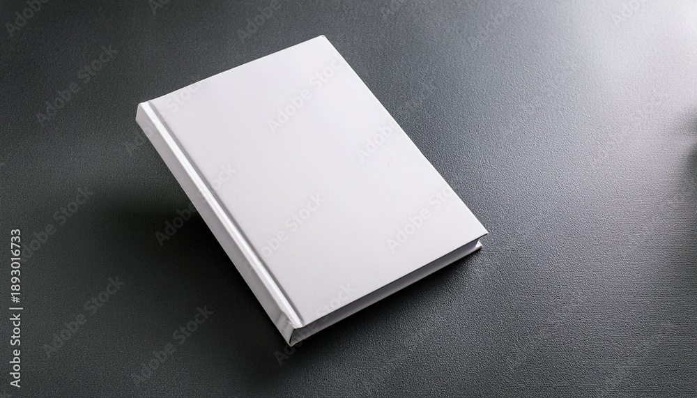 Fototapeta premium Hard Book Cover Blank Mockup