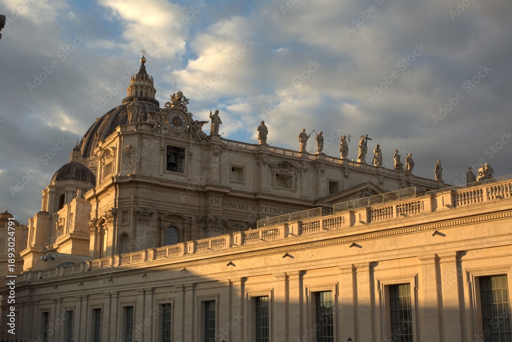 Naklejka premium saint peter basilica Vatican