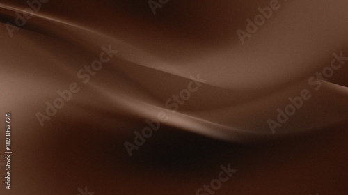 Earthy tones of brown, mocha, and copper. The transition between light and dark creates a very calming 3D effect. The smooth, layered, curved lines resemble sand dunes at night or the elegant folds of