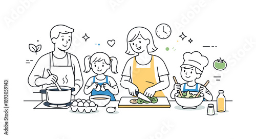 Family Cooking Fun.