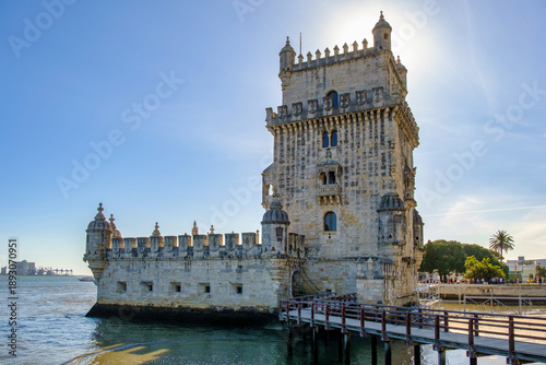 Belém Tower on the Tagus River in Lisbon