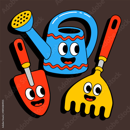 Грядка иллюстрация