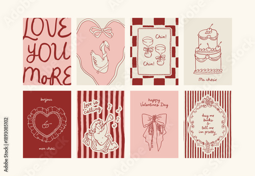 Fotografi 8 Valentines poster collection