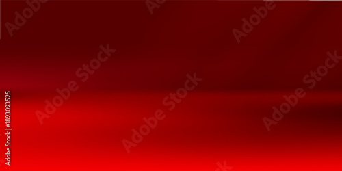 Wall interior background, studio  and backdrops show products.with shadow from window color Red background for text insertion and presentation product
