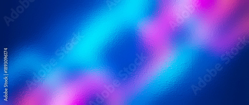Vibrant abstract background with frosted glass effect in shades of blue and pink hues