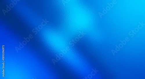 Blue frosted glass abstract background with gradient lighting effect