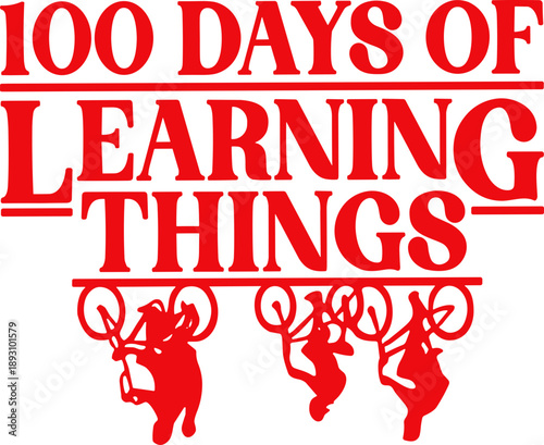 100 Days Of Learning Things Upside Down Svg, 100 Days Of School Things Svg