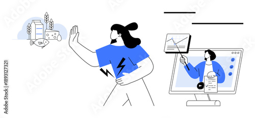 Digital transformation concept. Digital learning platforms driving innovation and progress. Digital tools supporting sustainable energy and educational growth. For e-learning, technology