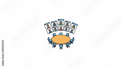 Drum with colorful decorative elements around.