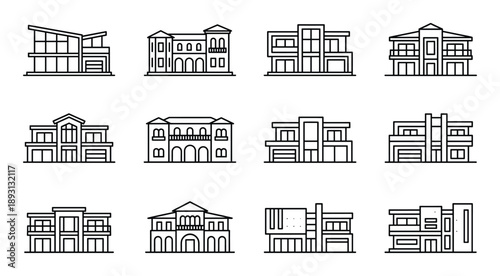 Building project blueprint with construction plan vector design of architecture house layout