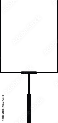 Yellow American Football Goal Post Vector Illustration for Sports, Stadium, and Game Day Design