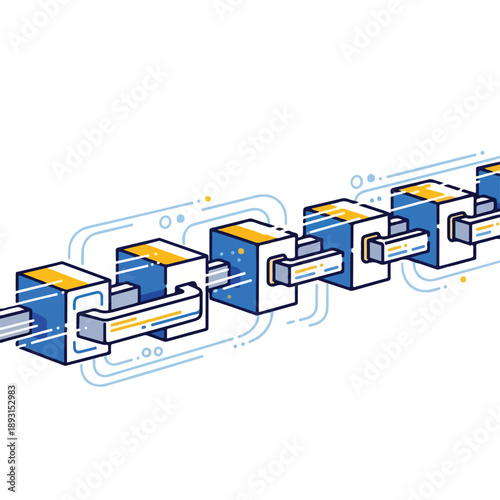Linear Motion Ball Bearing System Components.