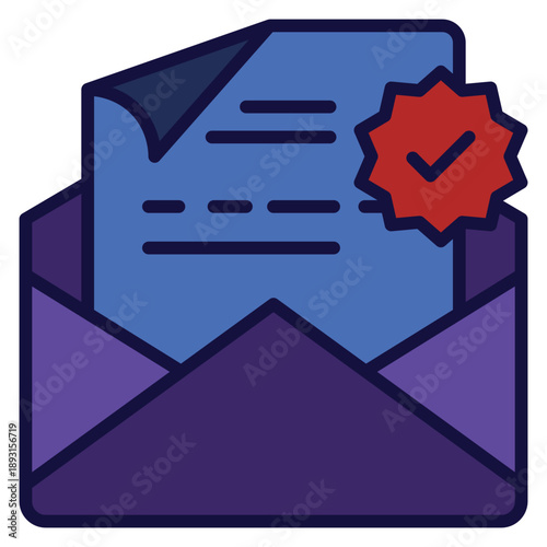 Approval Mail Icon