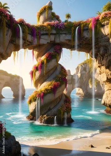 sunset over the river
