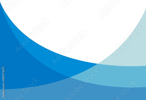 파란 물결 도형