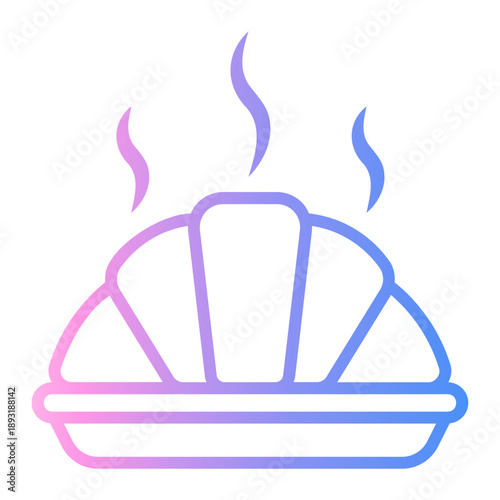 bakery Line Gradient Icon