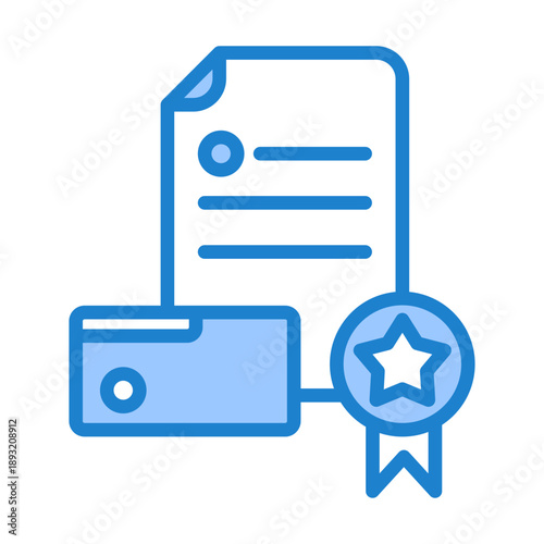 Branding Templates Icon - Blue Style