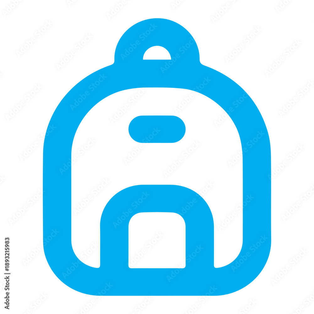 Obraz premium Backpack Icon Illustration
