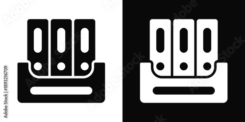 Tort Law Icon White And Black Background Style