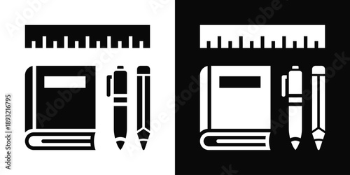 Intellectual Property Icon White And Black Background Style