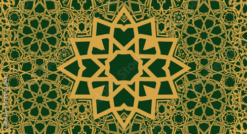 Islamic Geometric Pattern Design.