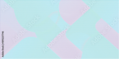 Abstract pixel art design featuring pastel colors and geometric patterns in a modern style