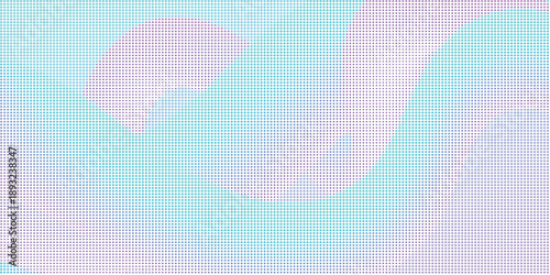 Colorful digital wave pattern with pastel hues and intricate details in abstract design