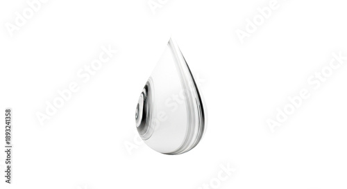 Abstract Swirling Droplet
