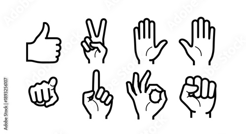 Collection of Hand Gestures and Signals.