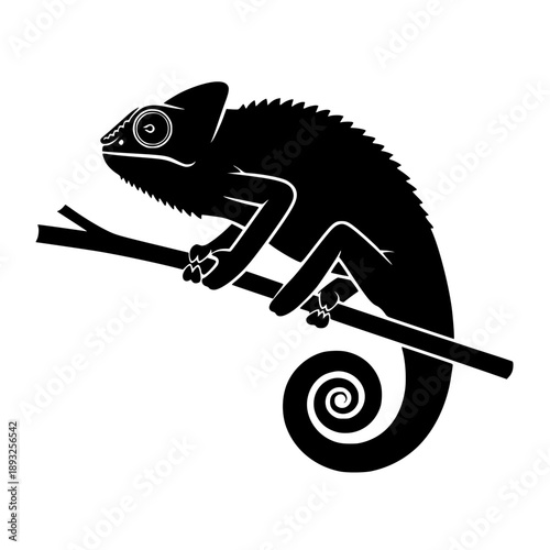 chameleon vector icon