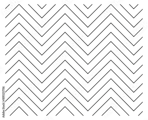 Black and white simple wooden floor herringbone parquet seamless pattern illustrating classic interior flooring