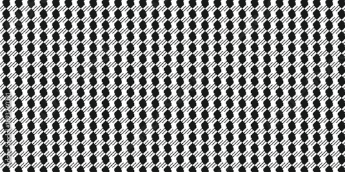 Black and white halftone pattern on isolated on a white background