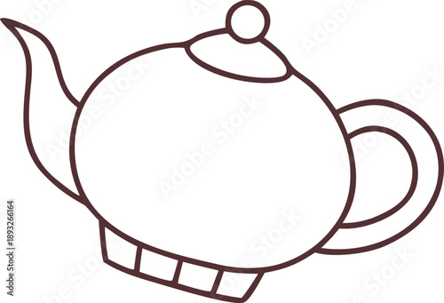 teapot with tea