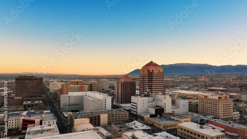 Albuquerque New Mexico Skyline Orbit 2