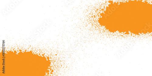 Cinnamon scraped, ground, pile scattered isolated on white