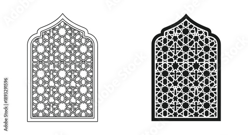 Black and White Balloons in Vintage Style