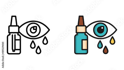 Eye care and eye drops for healthy vision